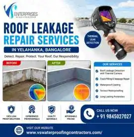 Roof Leakage repair services in Yelahanka, Bangalo, Bengaluru