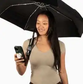 Premium Hands Free Umbrella Clamp for Work, Travel, Walnut Creek
