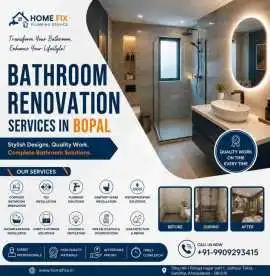Bathroom Repair & Renovation Experts in Bopal, Ahmedabad
