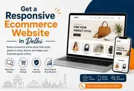 Get a Responsive Ecommerce Website in Delhi, New Delhi
