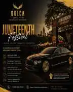 JUNETEENTH FESTIVAL LUXURY TRANSPORTATION , Jamaica