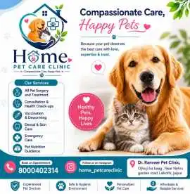 Home Pet Care clinic lal , Jaipur