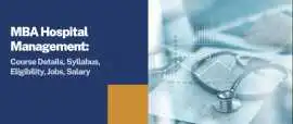 MBA in Hospital Management , Gurgaon