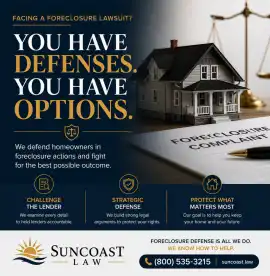 Experienced Foreclosure Defense When You Need It, Winter Park