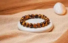 Buy Brown Tiger Eye Bracelet Online at Best Price, Jaipur