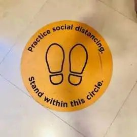 Durable Custom Floor Decals for Business Branding, Warner Robins