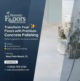 Polish Concrete Near West Palm Beach, FL, West Palm Beach