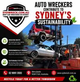 Auto Wreckers Contribute to Sydney Sustainability
