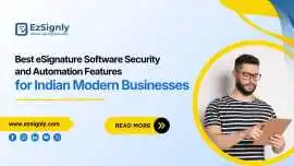 Business eSignatures with Advanced Security, Hyderabad