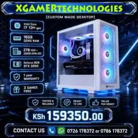 Custom crafted Core i7 16gb DDR5 RAM gaming PC, $ 1,593