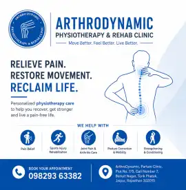 Arthrodynamic Physiotherapy and Rehab Clinic, Jaipur