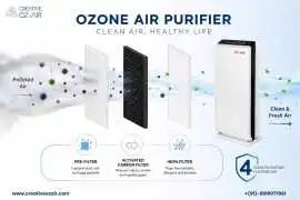 Ozone Air Purifier: 4-Stage Cleaning for 15 to 400, Noida