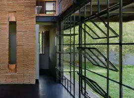 Toughened Glass Window Design for Bright and Open , Kochi