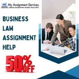50% Off on Expert Business Law Assignment Help, Melbourne