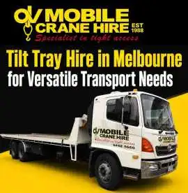 Tilt Tray Hire in Melbourne for Versatile Transpor