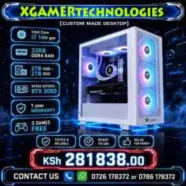 Custom crafted Core i7 14700KF gaming desktop, $ 2,818