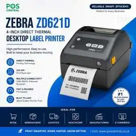 Zebra ZD621d Label Printer USB Ethernet Bluetooth , £ 498