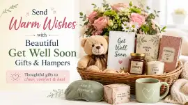 Send Warm Wishes with Beautiful Get Well Soon Gift, New Delhi