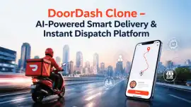 DoorDash Clone App  – AI-Powered Smart Delivery, Alamo