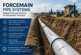 Forcemain Pipe Systems – Reliable Pressure Solutio, Irving