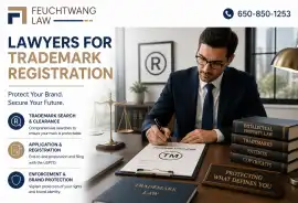 Looking for Lawyers for Trademark Registration, San Carlos