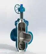Expanding gate valve, Bridgeport