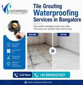 Tile Grouting Waterproofing Services in Bangalore, Bengaluru
