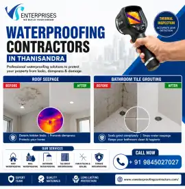 Waterproofing Contractors in Thanisandra, Bangalor, Bengaluru