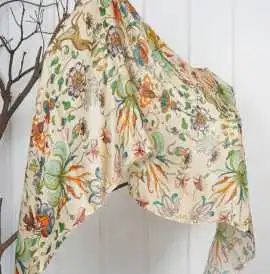 Shop Luxurious Silk Scarves for Women Online, $ 40