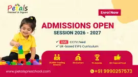 Enroll Now Preschool in Techzon 4