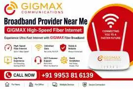 Broadband Provider Near Me | GIGMAX High-Speed , Faridabad