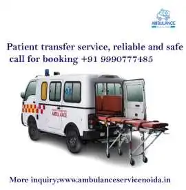 Patient transfer service, reliable and safe call , Noida