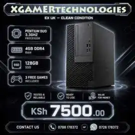 Revived Dual core Pentium Dell SSF desktop, $ 75