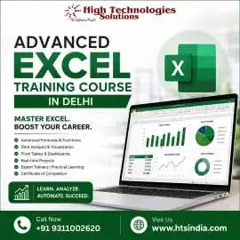 Job-Oriented Advanced Excel Training Institute in , New Delhi