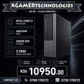 Revived intel Core i3 4GB RAM Dell SFF computer, $ 109