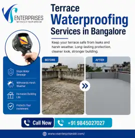 Terrace Waterproofing Services in Bangalore, Bengaluru