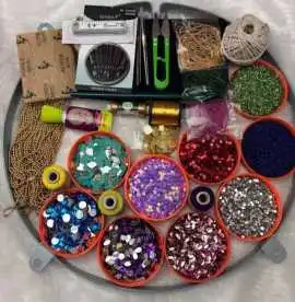 Complete Aari Work Materials Kit | Ray Aari Shop, $ 1,300