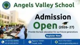 Admission Open 2026-27| Angels Valley School, Rajpura