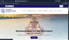 Sri Chakra Maritime College | Merchant Navy Traini, Puducherry