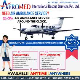 Aeromed air ambulance service in Mumbai - Trusted , Mumbai