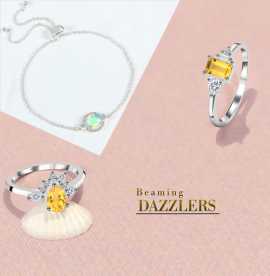 Buy Sterling Silver Citrine Jewelry Online, $ 0