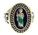 San Judas Adjustable Ring, ps 3