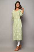 Comfortable Cotton Kurti Set for Women, ¥ 499