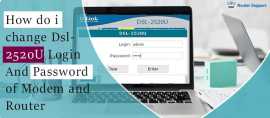 Change DSL Login Id and Password of Modem and Rout, New York