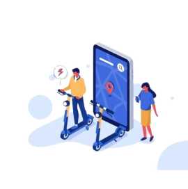 Escooter App Development Services , Acampo
