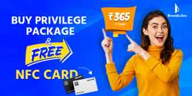 Get Free NFC Card with Brands.live, Ahmedabad
