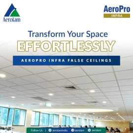 Elevate Your Space with Aerolam's False Ceiling, Ahmedabad