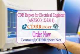 CDR Report for Electrical Engineer-ANZSCO: 233311, Sydney