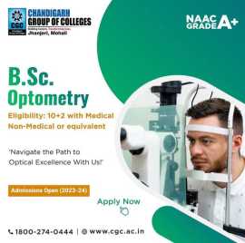 b.sc. optometry colleges in chandigarh, Mohali