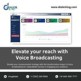 Elevate your reach with Voice broadcasting, Bogo